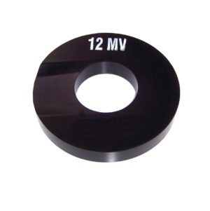 Gasket, Device 12 & 14 Gasket Flat with Scallop, Molded Viton, 5-1/4″OD x 2-1/4″ID x 3/4″th.
