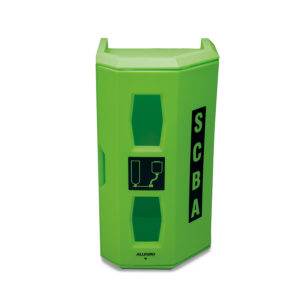 Allegro HI-VIZ Heavy Duty SCBA Wall Case-Green