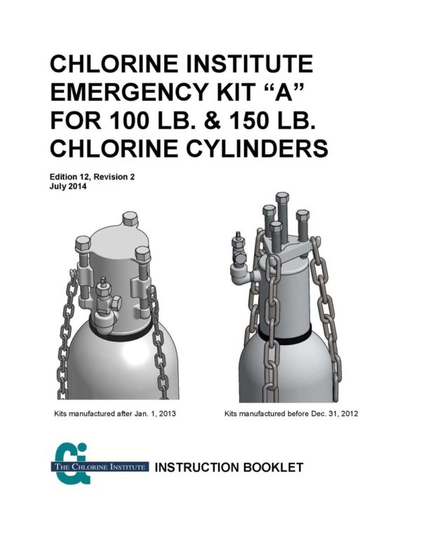 Chlorine Institute Emergency Kit A Instruction Booklet