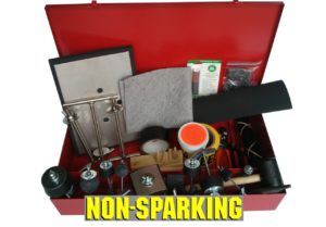 Drum Patching & Plugging Kit with Twin T-Patch Non-Sparking