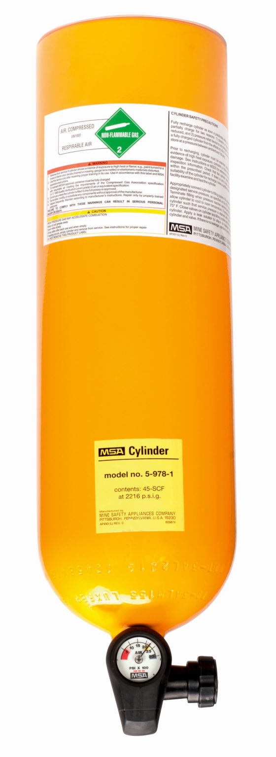 MSA G1 Industrial SCBA, 30 Minute Aluminum Cylinder | Indian Springs