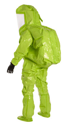 Tychem, Limited Use, Level A, Fully Encapsulating Suit (Rear Entry)