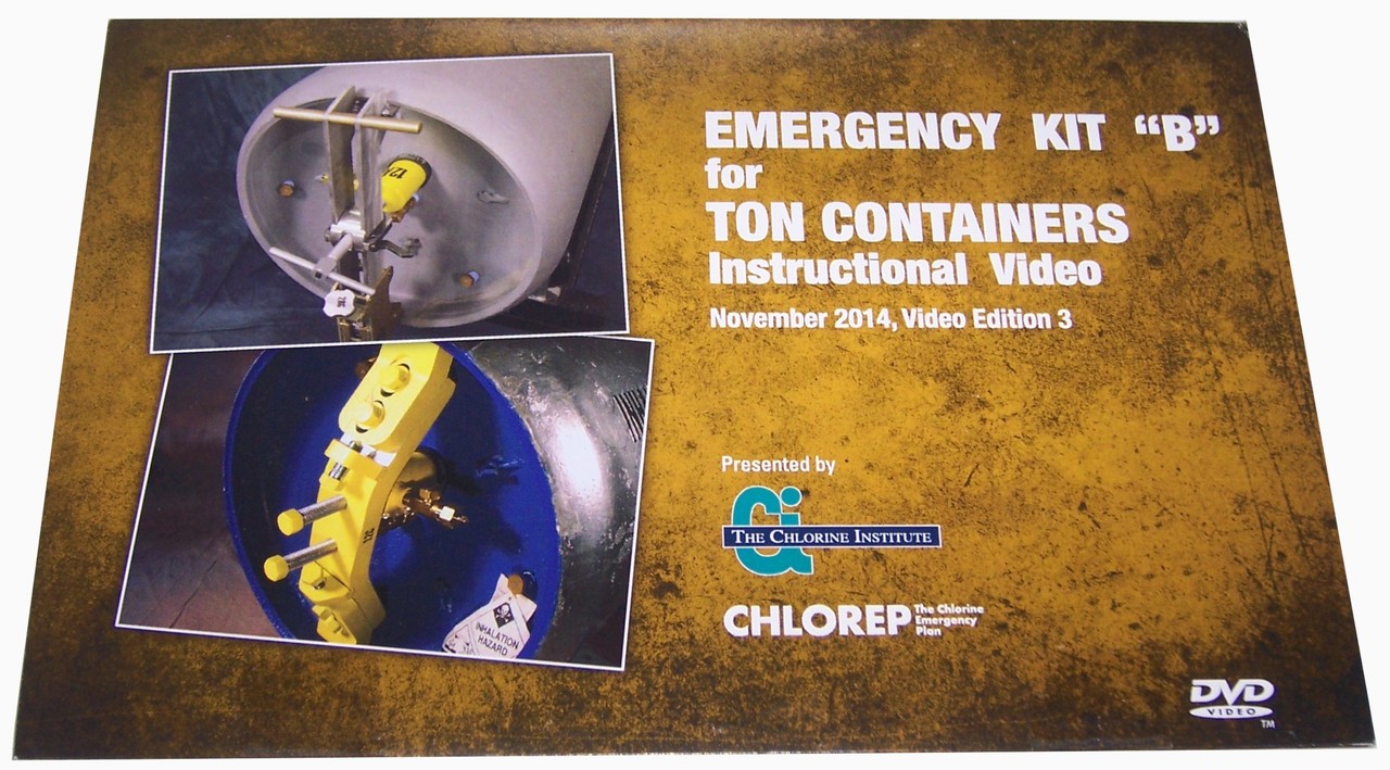 Chlorine Institute Emergency Kit B Training DVD Indian Springs