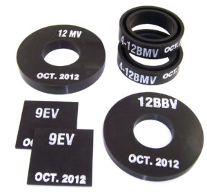 Chlorine Institute Emergency Kit-B Replacement Gasket Set, (Pre-2014)