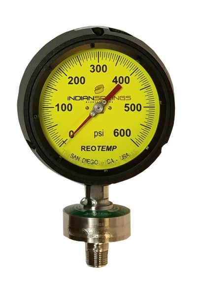 Pressure Gauge Device with Hastalloy C Diaghragm filled with Halocarbon
