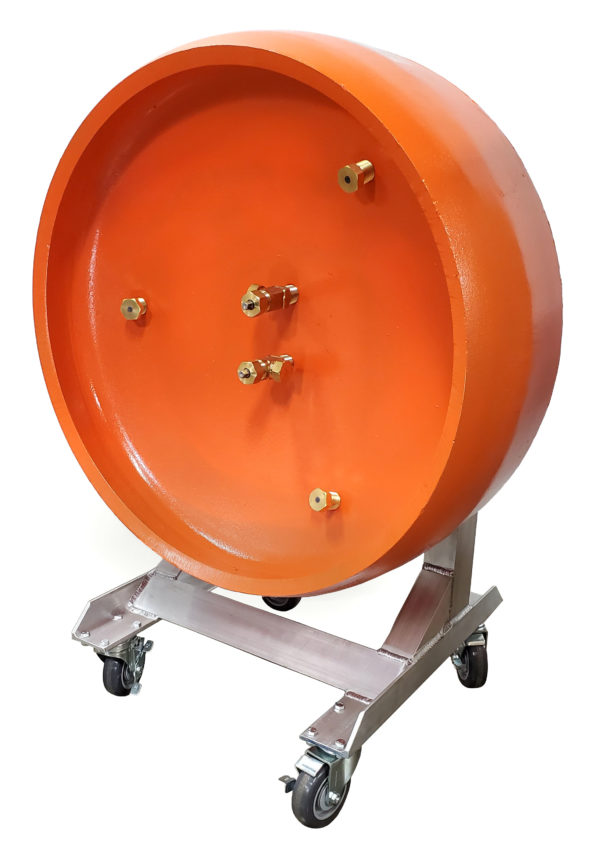 Chlorine One Ton Container Chime Clamp Indian Springs