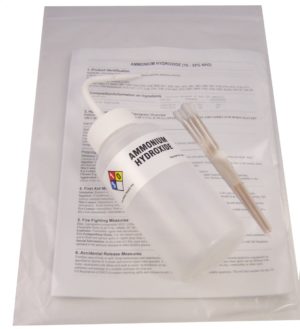 Chlorine Leak Indicator Bottles