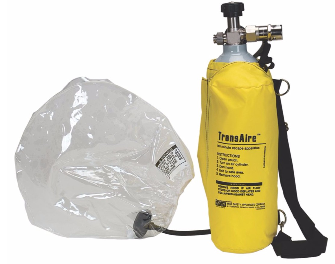 TransAire 5 Minute Escape Breathing Apparatus Indian Springs Indian