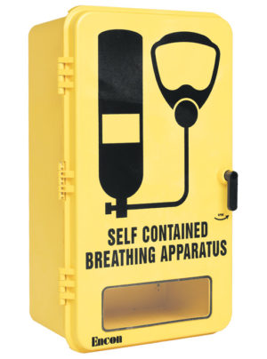 Encon Single SCBA Wall Case