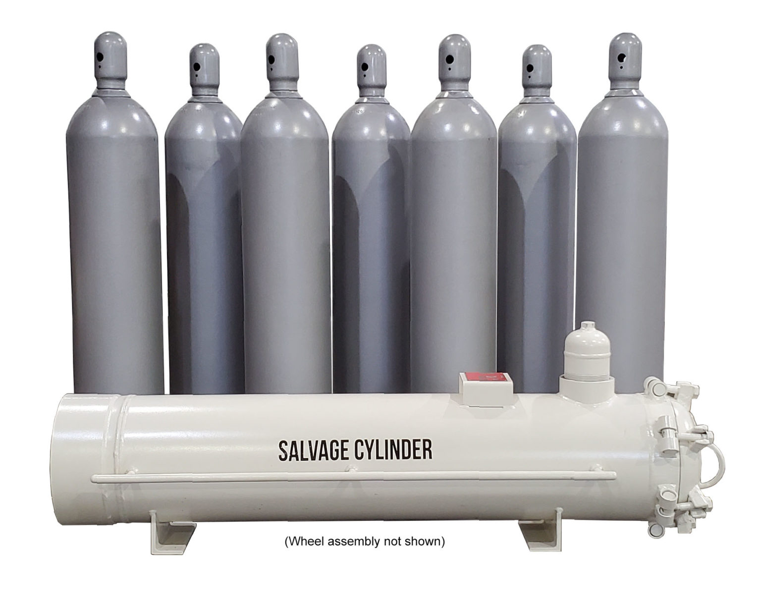 Recovery Vessel with Wheels Indian Springs Manufacturing