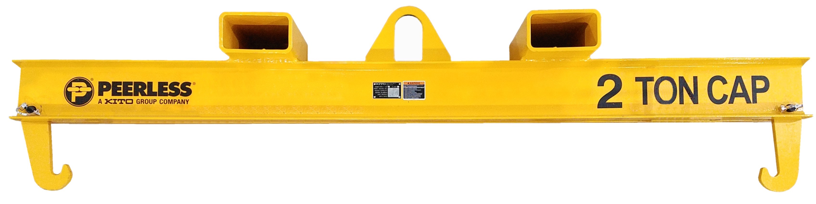 Chlorine Ton Lifting Beam with Center Lift & Fork Lifts Indian Springs