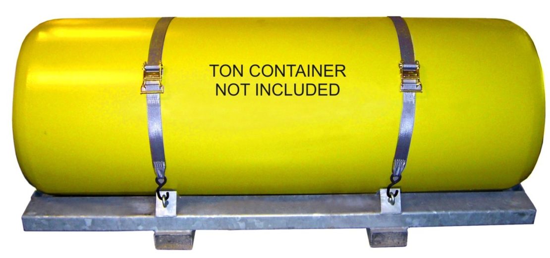 Chlorine Cylinder Transport Skid Indian Springs Manufacturing