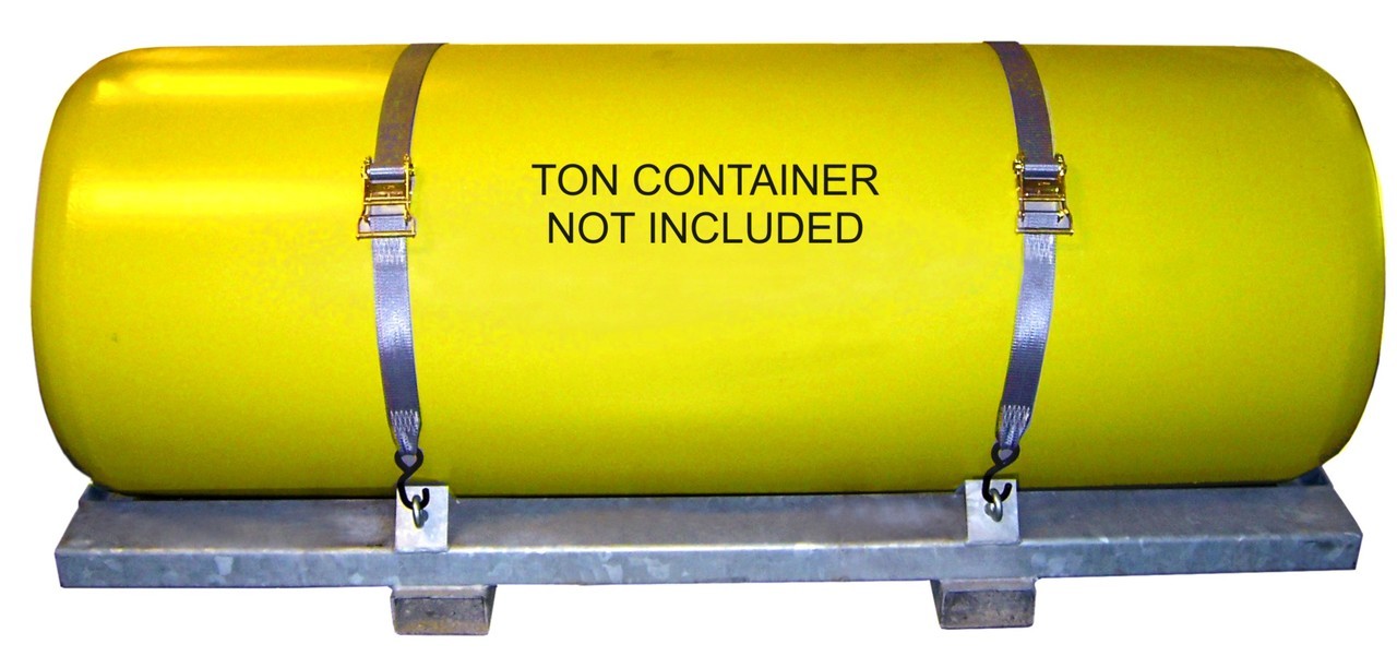 Chlorine Cylinder Transport Skid Indian Springs Manufacturing